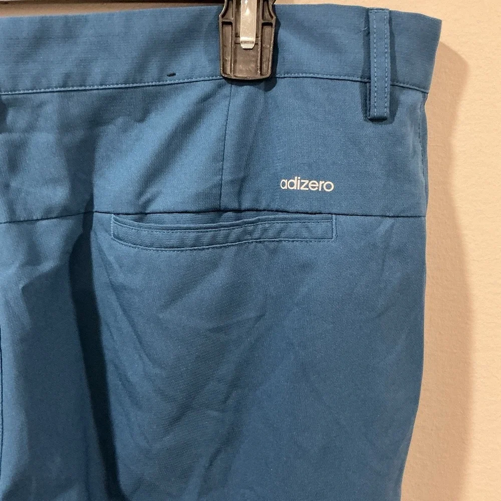 Adidas Adizero Classic Golf Dress Pants 36x30 Blue Casual Pockets‎ Performance